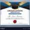 High School Diploma Certificate Template Design Vector Image Inside Leaving Certificate Template