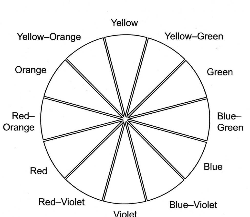 Home Art Lesson 10  Holy Trinity CE Primary Academy and Nursery With Regard To Blank Color Wheel Template