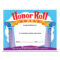 Honor Roll Award Colorful Classics Certificates Pertaining To Honor Roll Certificate Template
