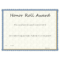 Honor Roll Award Inside Honor Roll Certificate Template