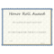 Honor Roll Award Inside Honor Roll Certificate Template