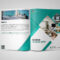 Hotel Service Bi Fold Brochure Design Free PSD Template  Pertaining To Single Page Brochure Templates Psd