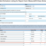 How Do I Print A Simple Student Schedule In PowerSchool  Within Powerschool Reports Templates