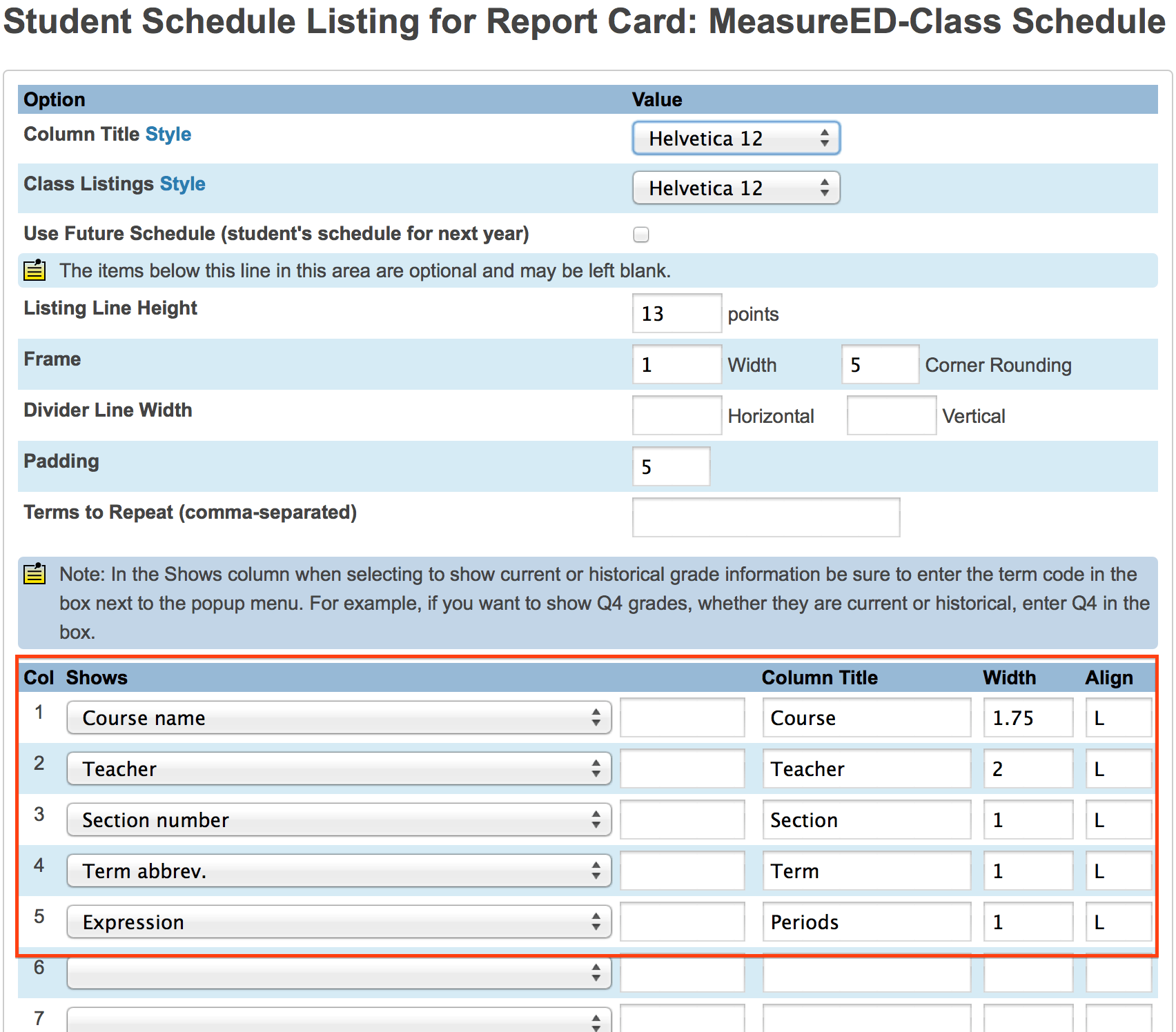 How Do I Print A Simple Student Schedule In PowerSchool  Within Powerschool Reports Templates