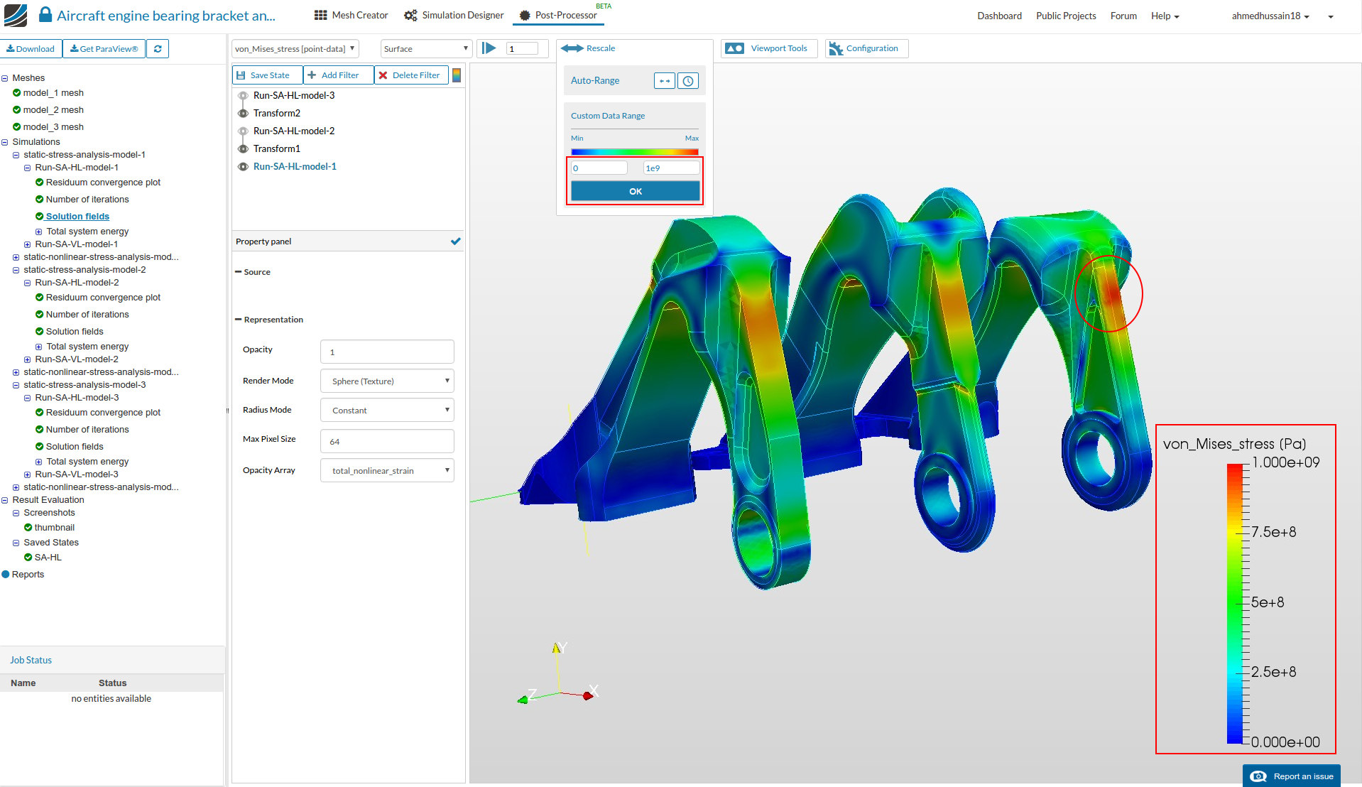 How to Create a FEA Report - Solid Mechanics / FEA - SimScale CAE  For Fea Report Template