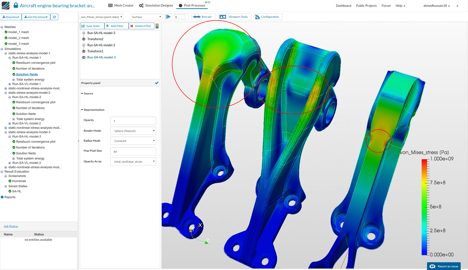 How to Create a FEA Report - Solid Mechanics / FEA - SimScale CAE  Regarding Fea Report Template