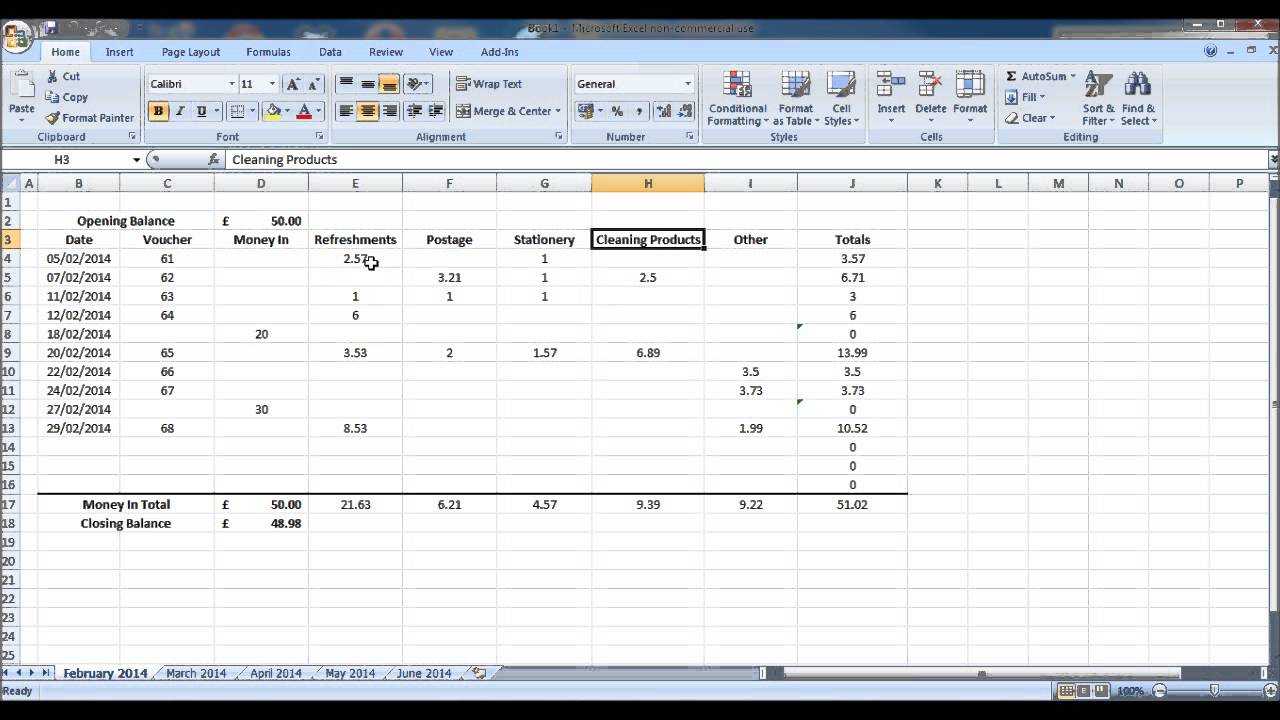 How to Create a Petty Cash Account using Excel - Part 10 Regarding Petty Cash Expense Report Template How to Create a Petty Cash Account using Excel - Part 10 Regarding Petty Cash Expense Report Template
