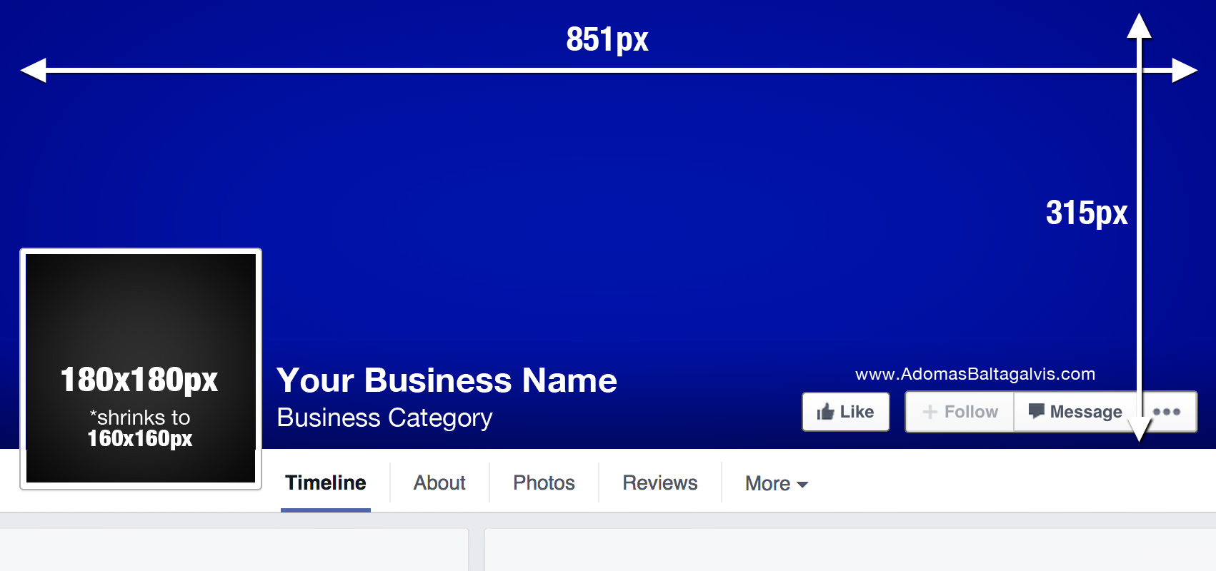 How To Create a Seamless Facebook Cover Photo and Profile Picture  Within Facebook Banner Size Template