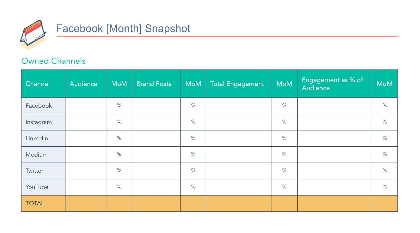 How to Create a Social Media Report [Free Template] In Social Media Weekly Report Template