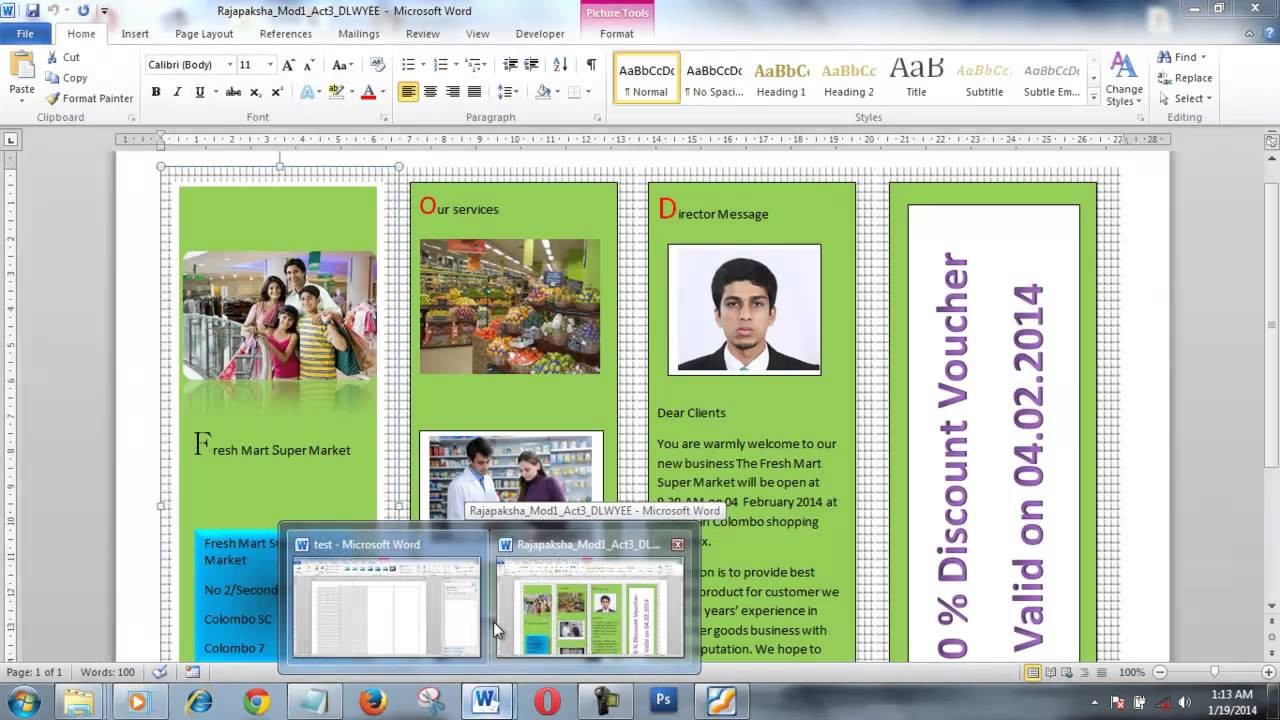 How To Create Brochure Using Microsoft Word Within Few Minutes Inside 4 Fold Brochure Template Word
