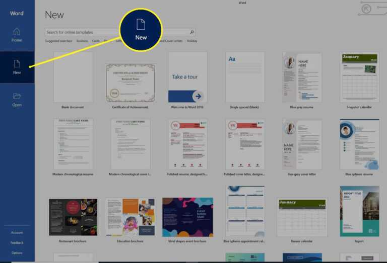 Image 4 for Word 2013 Brochure Template