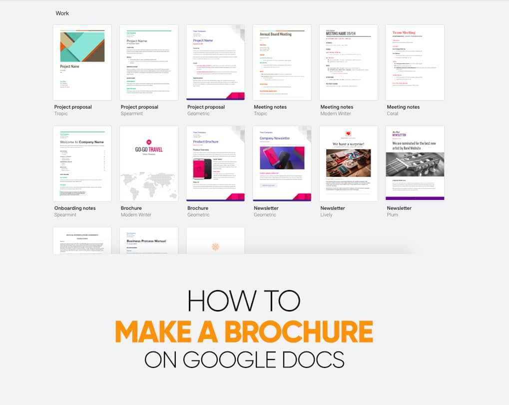 How to Make a Brochure on Google Docs - Simplest Ways