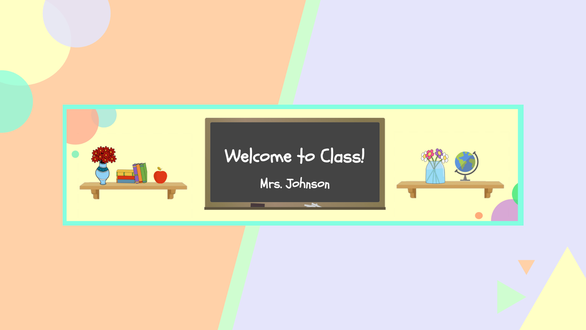 How To Make A Google Classroom Banner Throughout Classroom Banner Template