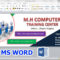 How To Make Banner Designs Microsoft Word 10 MS Word Bangla Tutorial In Microsoft Word Banner Template