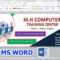 How To Make Banner Designs Microsoft Word 10 MS Word Bangla Tutorial In Microsoft Word Banner Template