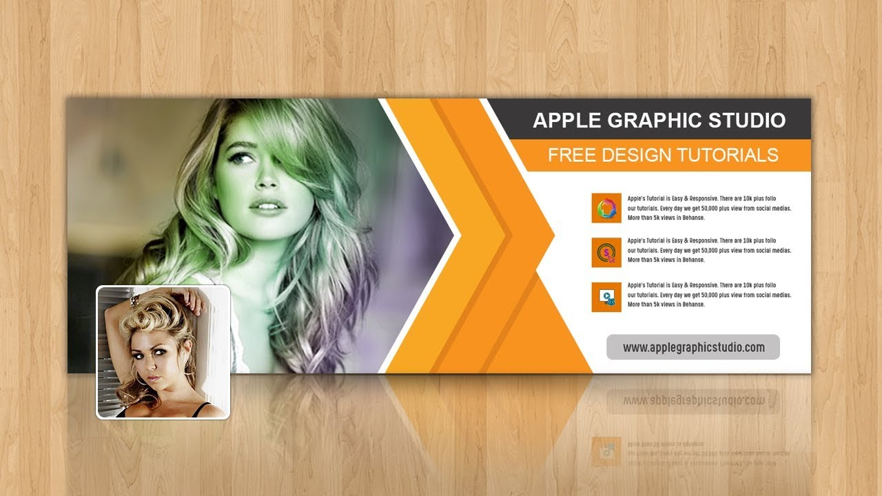 How To Make Facebook Cover Photo Design - Photoshop Tutorial