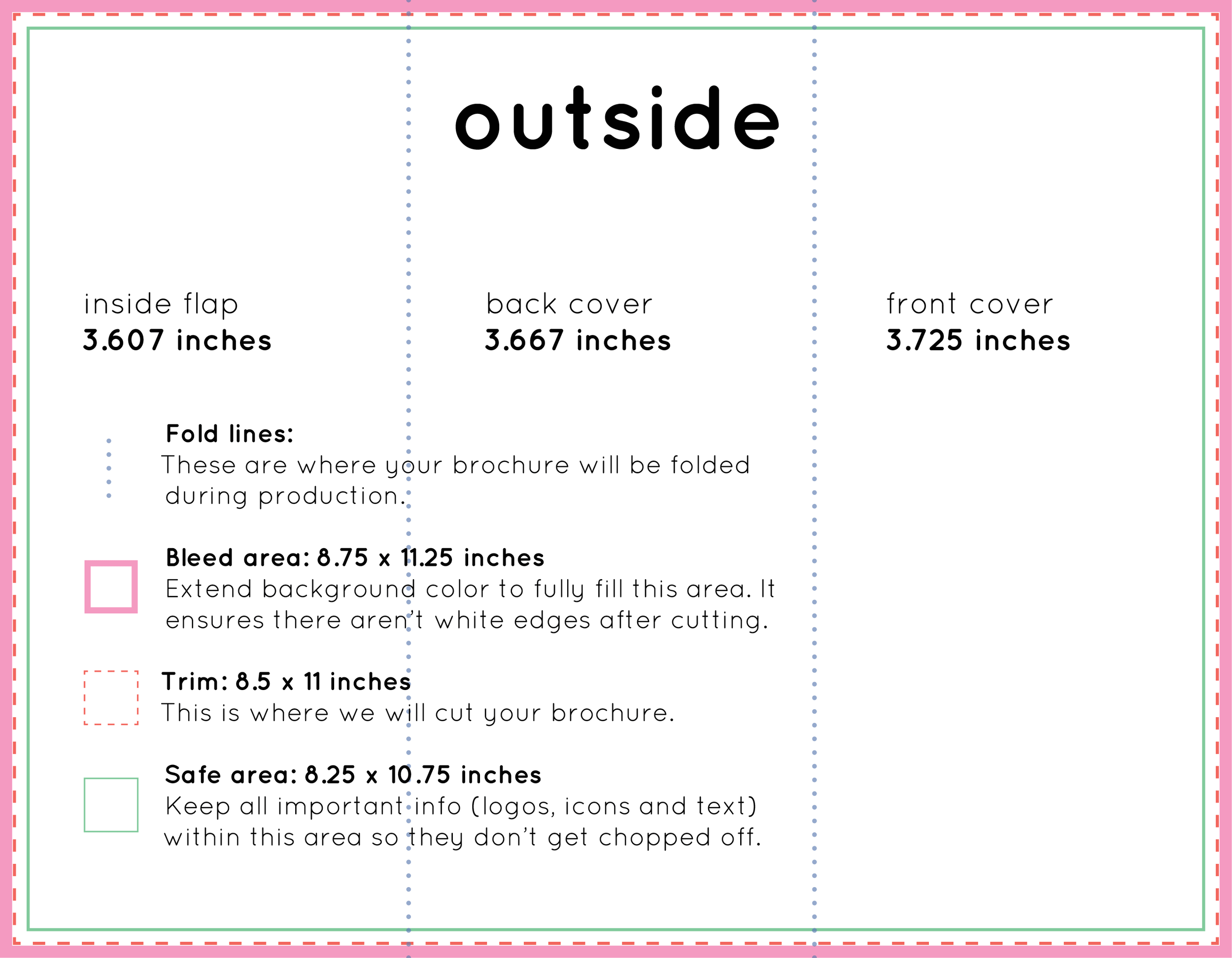 How to set up a tri-fold brochure plus free template — Bug Press Pertaining To Z Fold Brochure Template Indesign How to set up a tri-fold brochure plus free template — Bug Press Pertaining To Z Fold Brochure Template Indesign