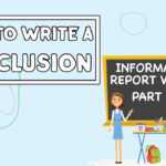 How To Write A Conclusion // Informational Report Writing PART FIVE