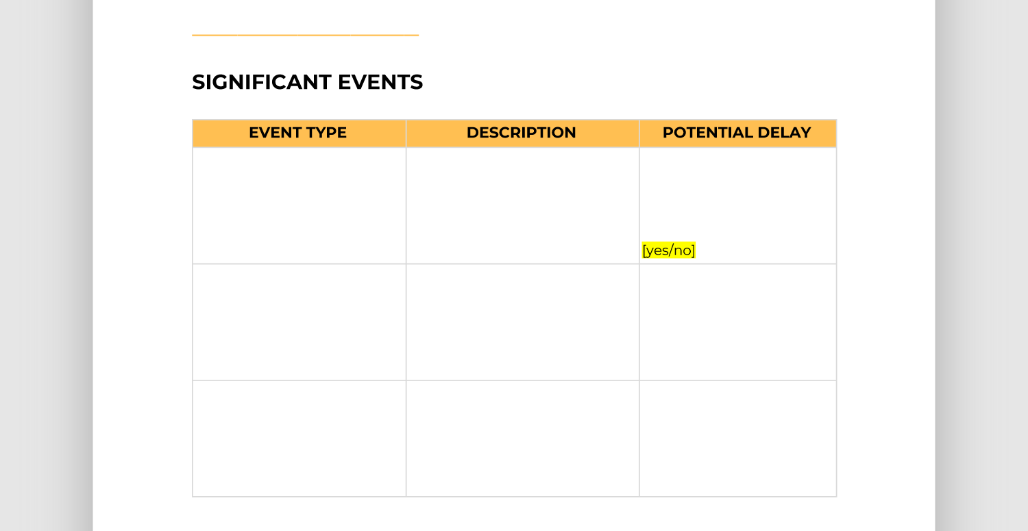 How To Write A Construction Daily Report [Free Template]  BigRentz In Construction Daily Progress Report Template