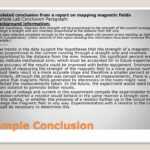 How To Write A Good Lab Report – Ppt Download For Lab Report Conclusion Template