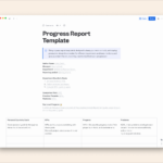 How To Write A Progress Report: A Step By Step Guide In Company Progress Report Template