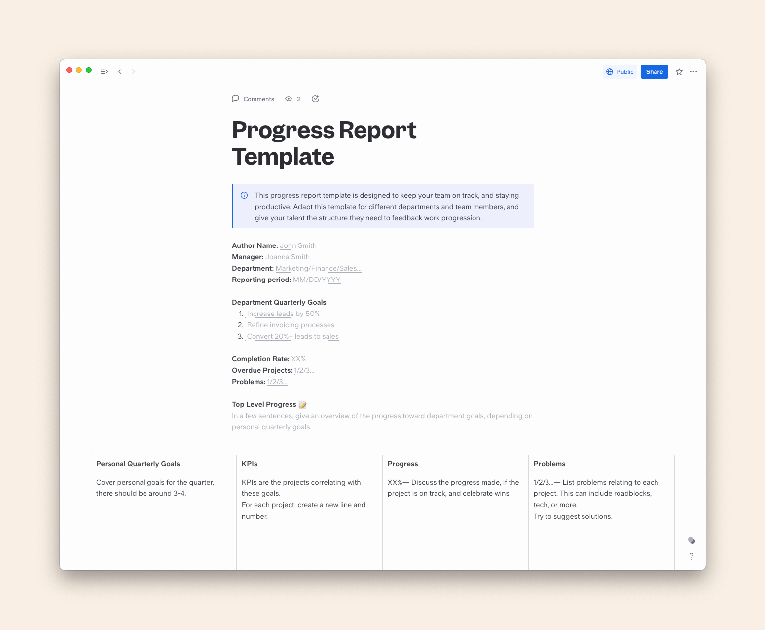 How to Write a Progress Report: A Step-by-Step Guide In Progress Report Template Doc