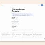 How To Write A Progress Report: A Step By Step Guide Regarding How To Write A Work Report Template