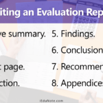 How To Write An Evaluation Report Inside Evaluation Summary Report Template