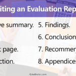 How To Write An Evaluation Report Regarding Monitoring And Evaluation Report Writing Template