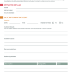 How To Write An Incident Report [+ Templates] – Venngage In Customer Incident Report Form Template