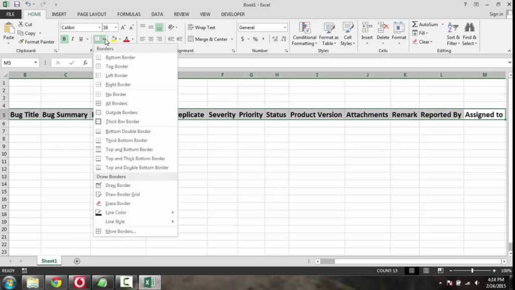 How To Write Defect Report Template In Excel Regarding Bug Report ...