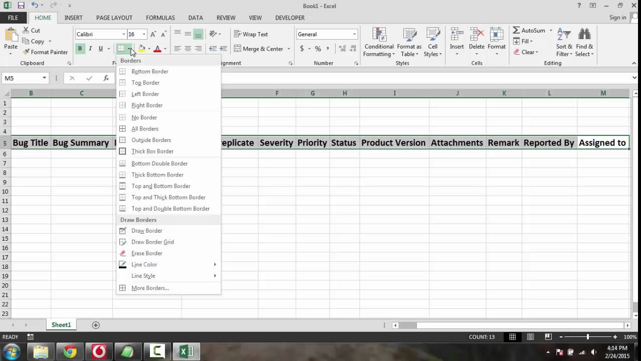 How to Write Defect Report Template in Excel With Regard To Defect Report Template Xls