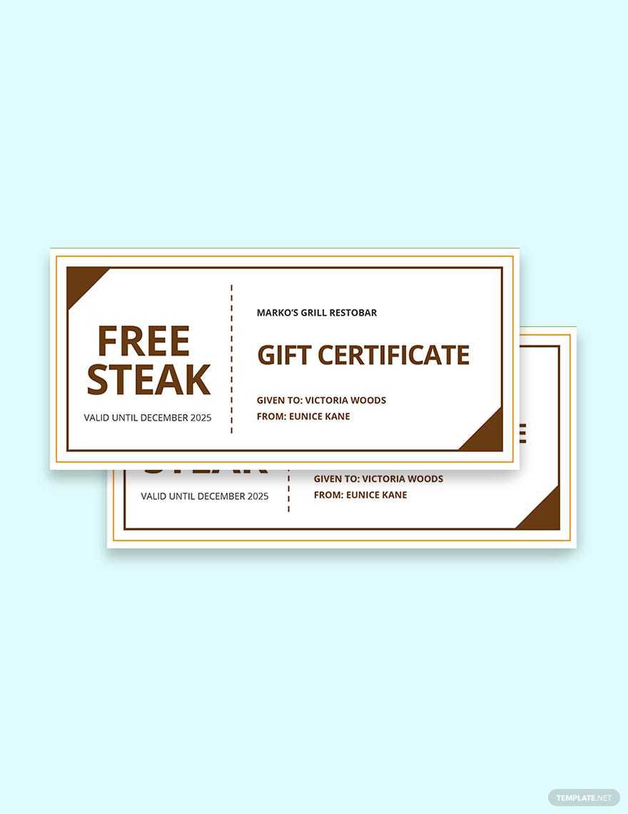 HR Gift Certificate Template - Google Docs, Illustrator, InDesign  Inside Indesign Gift Certificate Template