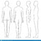 Human Body Outline Stock Illustrations – 10,10 Human Body Outline  Within Blank Body Map Template