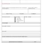 Incident Report Form format Samples Word Document Download