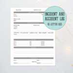 Incident Report Form, Work Accident Report, Accident Report, Home Health  Care Form, Health And Safety Log, PDF, US Letter