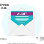 Information System Audit Report Icon  Presentation Graphics  Inside Information System Audit Report Template