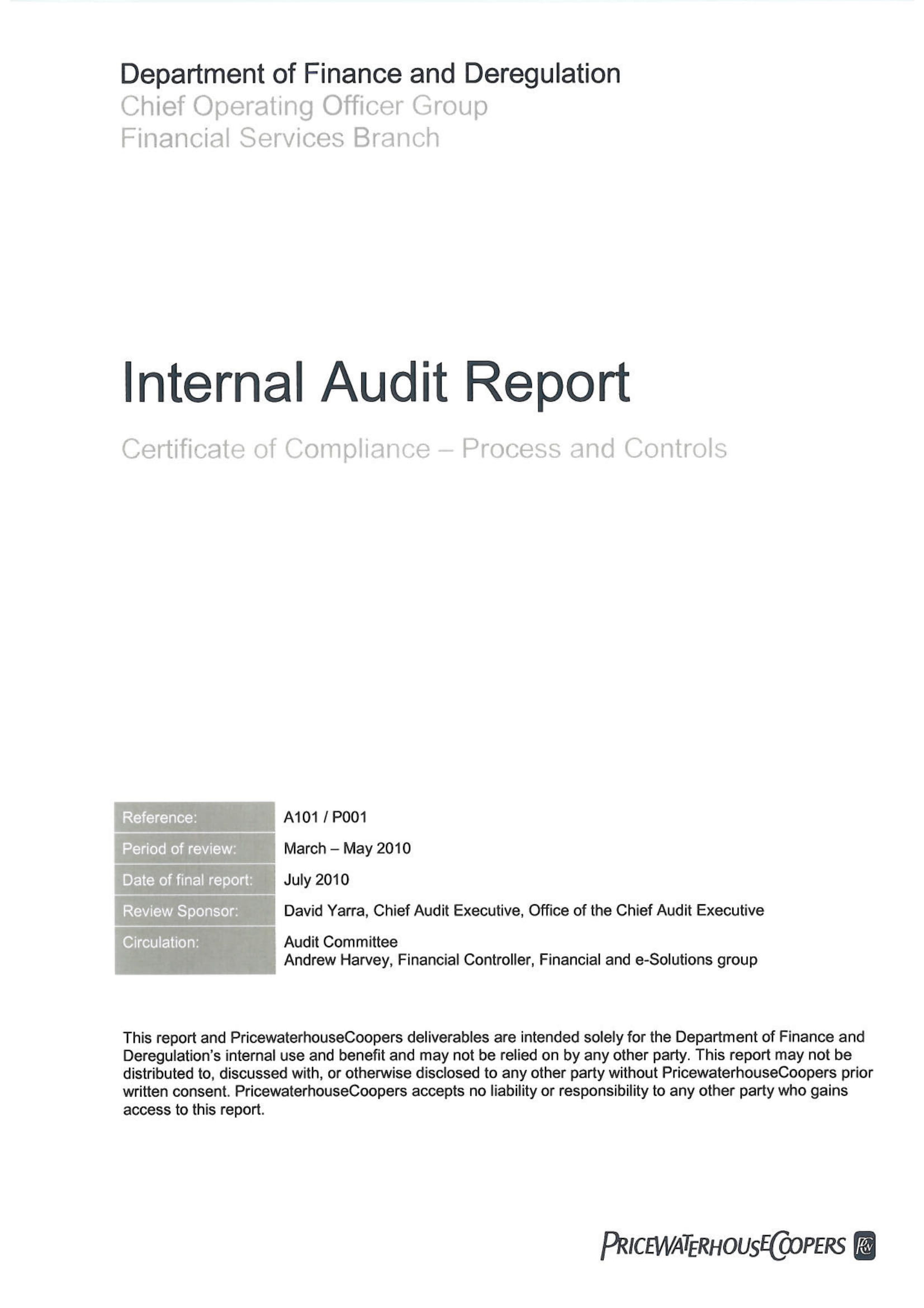 Internal Audit Report – 10+ Examples, Format, Pdf  Examples With Regard To Internal Control Audit Report Template