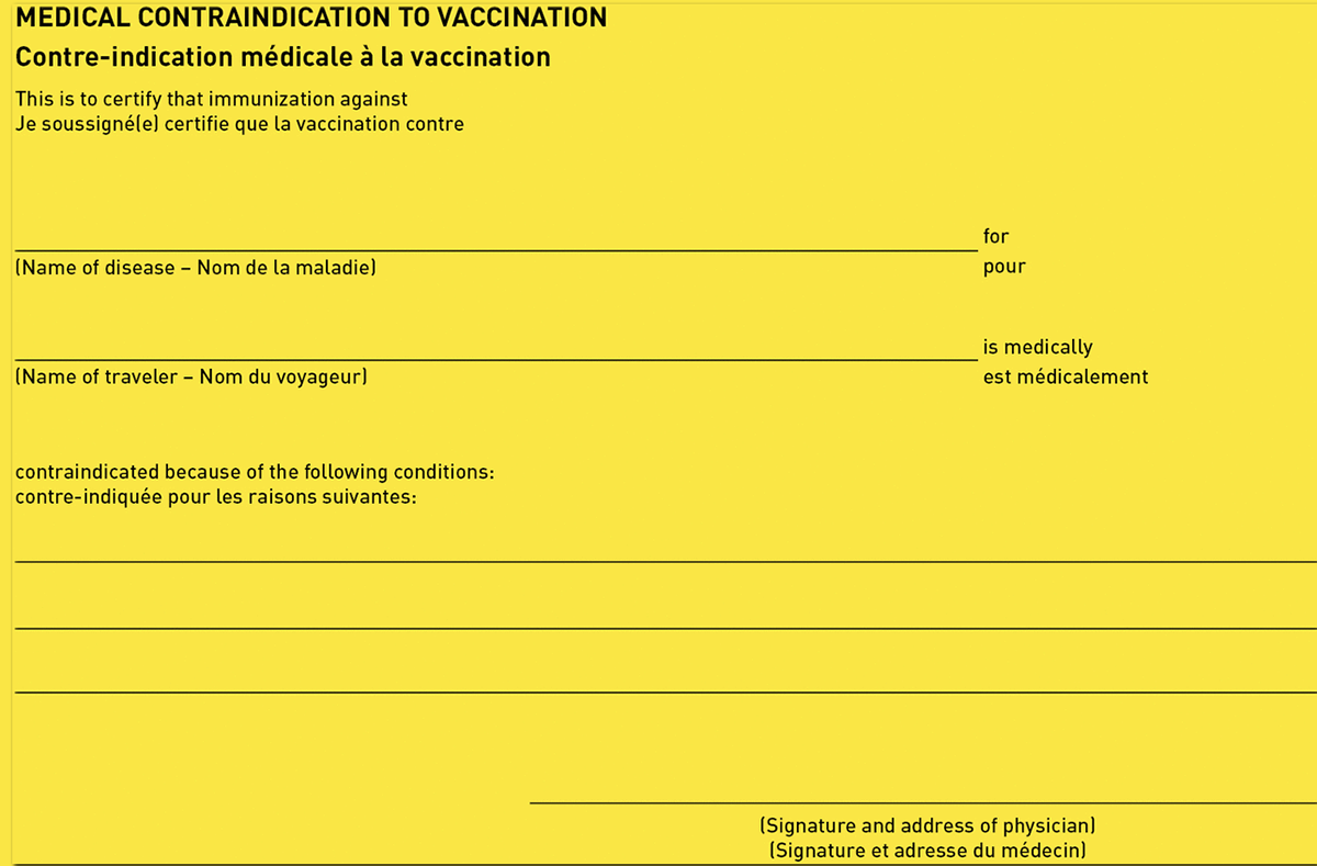 International Certificate of Vaccination or Prophylaxis (ICVP  With Regard To Certificate Of Vaccination Template