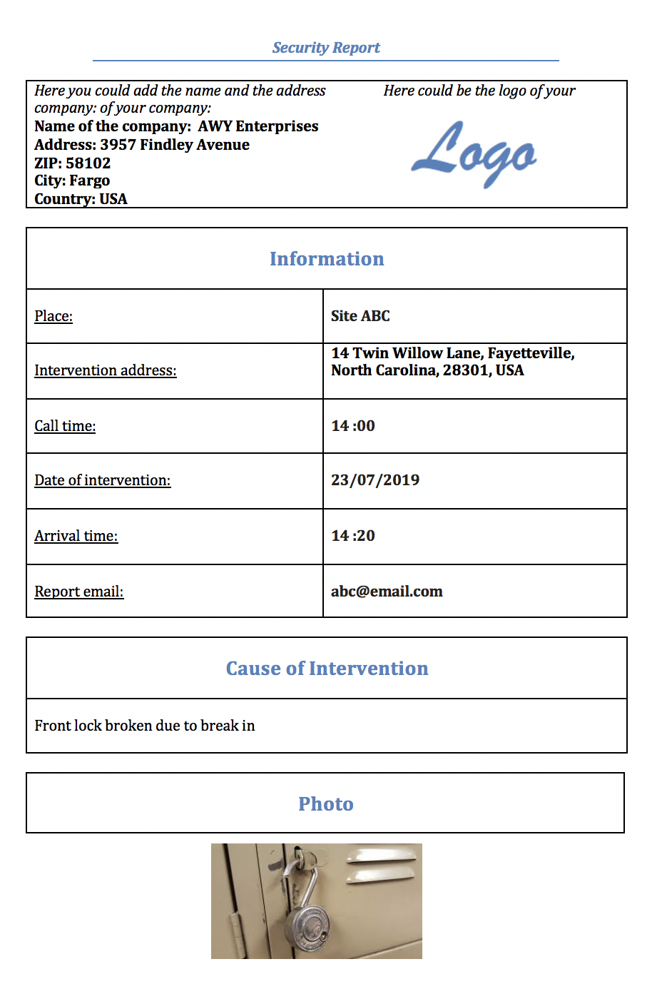 Intervention Reports Using An IPhone, IPad, Android Or Windows Within Intervention Report Template
