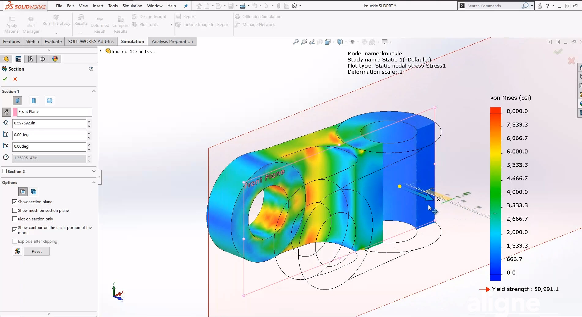 Introduction To SOLIDWORKS Simulation – Finite Element Analysis Within Fea Report Template