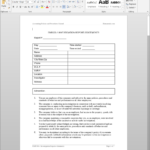Investigation Report Template For Hr Investigation Report Template