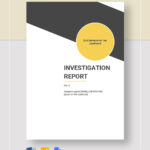 Investigation Report Template – Google Docs, Word, Apple Pages  With Investigation Report Template Doc