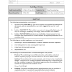 ITIL Internal Audit Report Throughout Internal Audit Report Template Iso 9001
