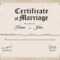 Keepsake Marriage Certificate Design Template In PSD, Word Inside Blank Marriage Certificate Template