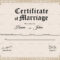 Keepsake Marriage Certificate Design Template In PSD, Word Throughout Blank Marriage Certificate Template