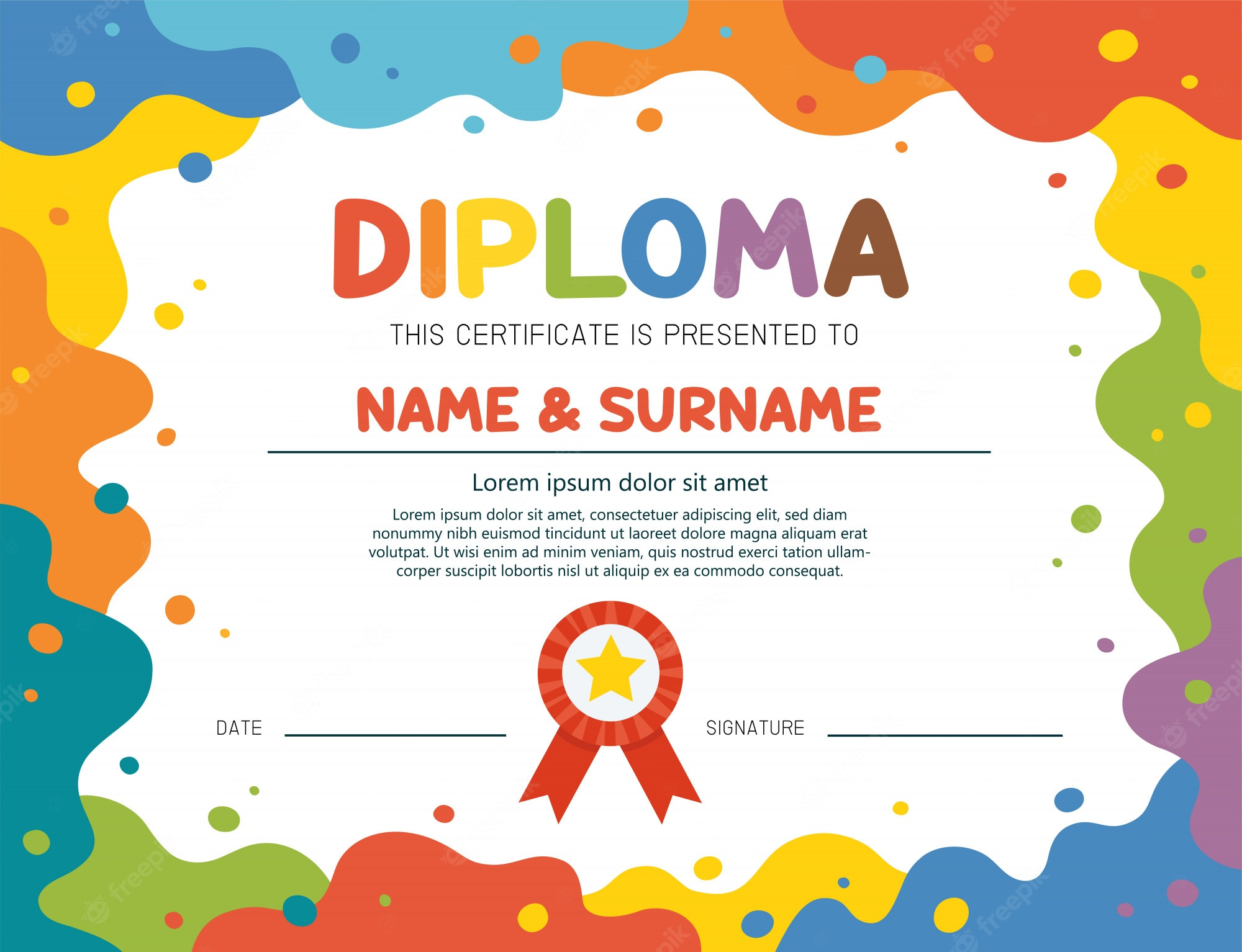 Kids certificate Images  Free Vectors, Stock Photos & PSD Pertaining To Children