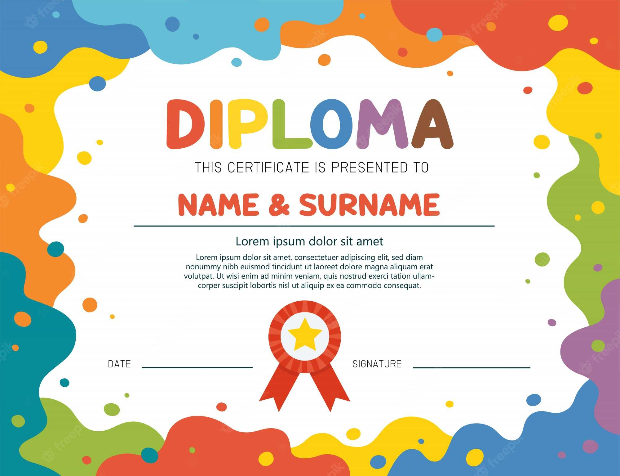 Kids Certificate Images  Free Vectors, Stock Photos & PSD Pertaining To Children’s Certificate Template