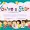 Kids Certificate Vector Art, Icons, And Graphics For Free Download Inside Free Kids Certificate Templates