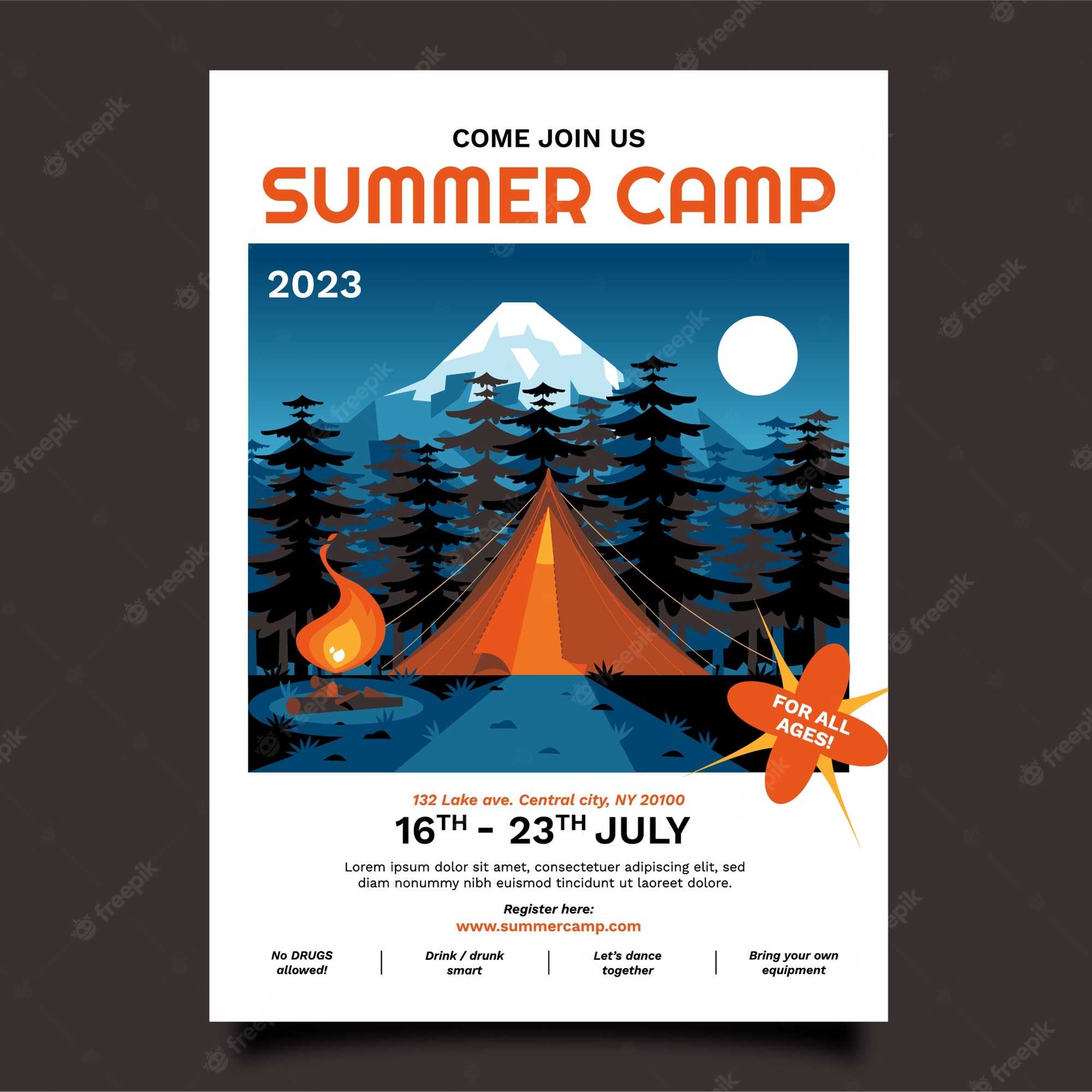 Kids summer camp flyer Vectors & Illustrations for Free Download Throughout Summer Camp Brochure Template Free Download Kids summer camp flyer Vectors & Illustrations for Free Download Throughout Summer Camp Brochure Template Free Download